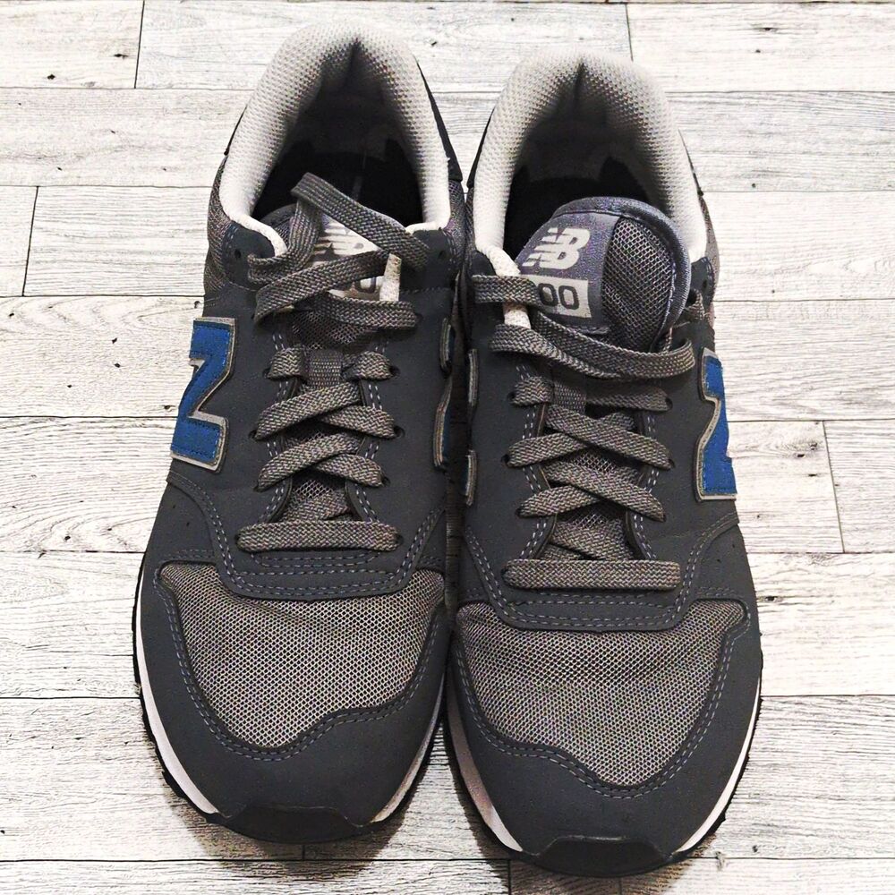 New Balance 500 Men’s Low Top Size 8 Athletic Sneakers Gray/Blue GM500VB1